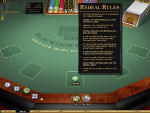 Redeal Blackjack